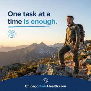 One task at a time is enough