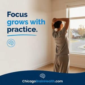 Focus grows with practice